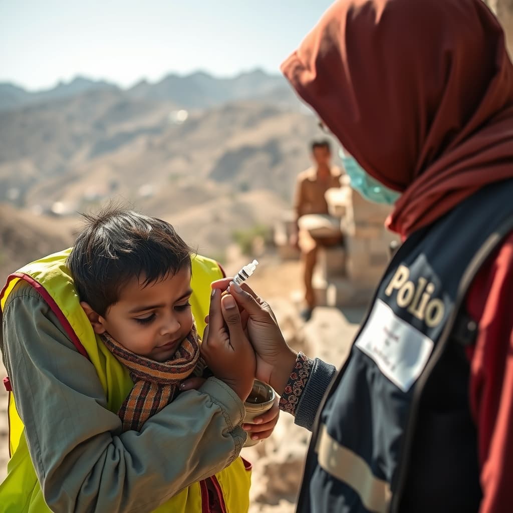 بلوچستان کے پانچ ہائی رسک اضلاع میں خصوصی پولیو مہم، 3 لاکھ سے زائد بچوں کو قطرے پلانے کا ہدف
