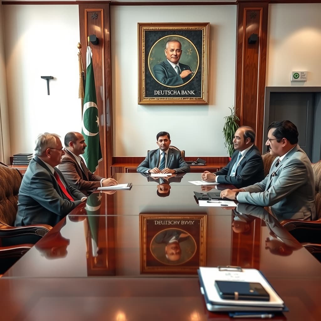 ڈوئچے بینک کا پاکستان میں کارپوریٹ اور انویسٹمنٹ بینکنگ سرگرمیاں بڑھانے میں دلچسپی کا اظہار