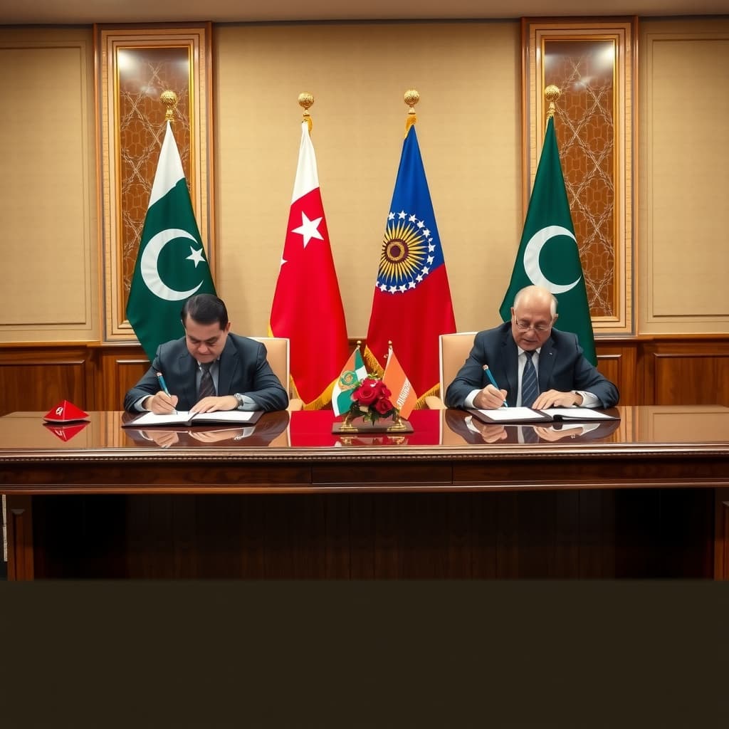 پاکستان اور کرغزستان کا دو سال میں باہمی تجارت 20 کروڑ ڈالر تک بڑھانے کا معاہدہ