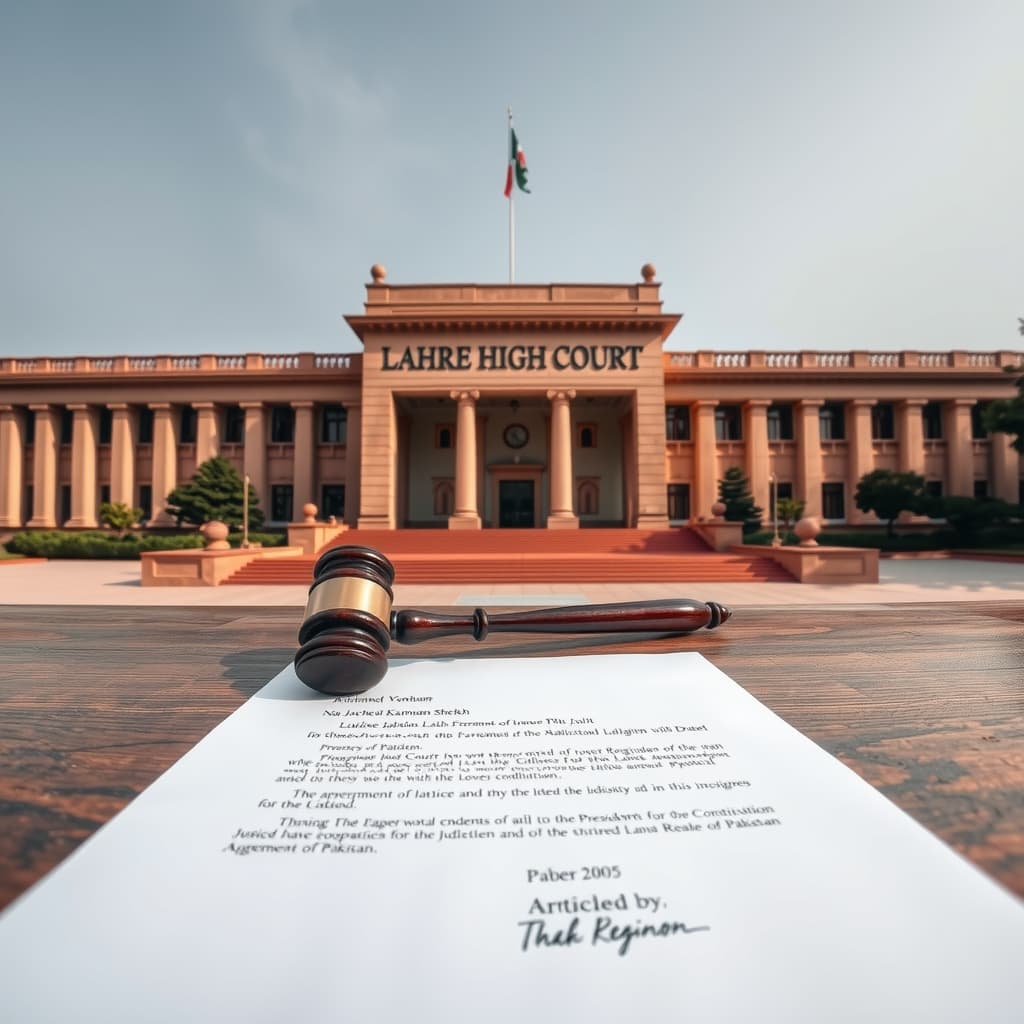 جسٹس راحیل کامران شیخ نے لاہور ہائی کورٹ سے استعفا دے دیا