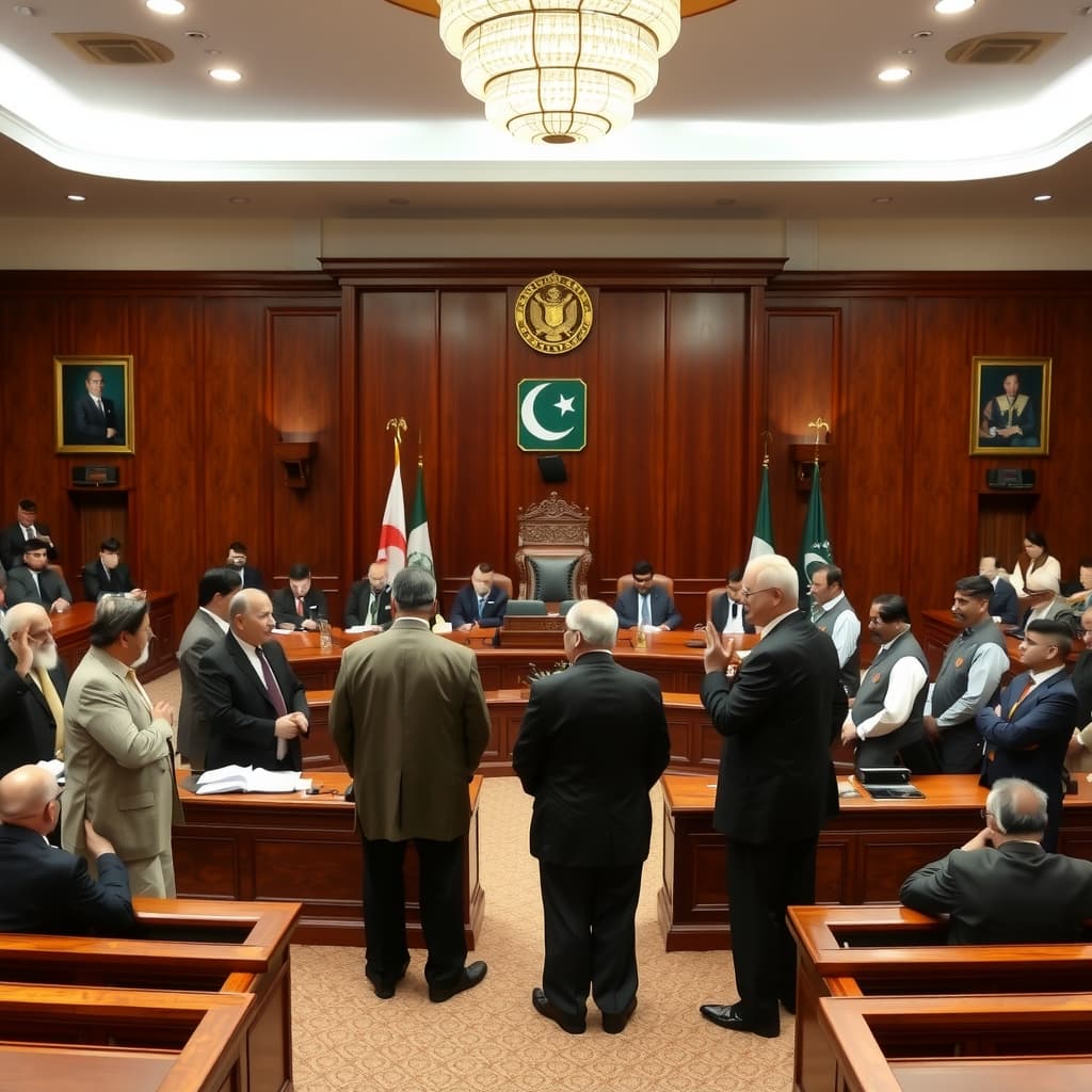 آزاد کشمیر کے وزیراعظم افتخار گیلانی نے آٹھ رکنی کابینہ تشکیل دے دی