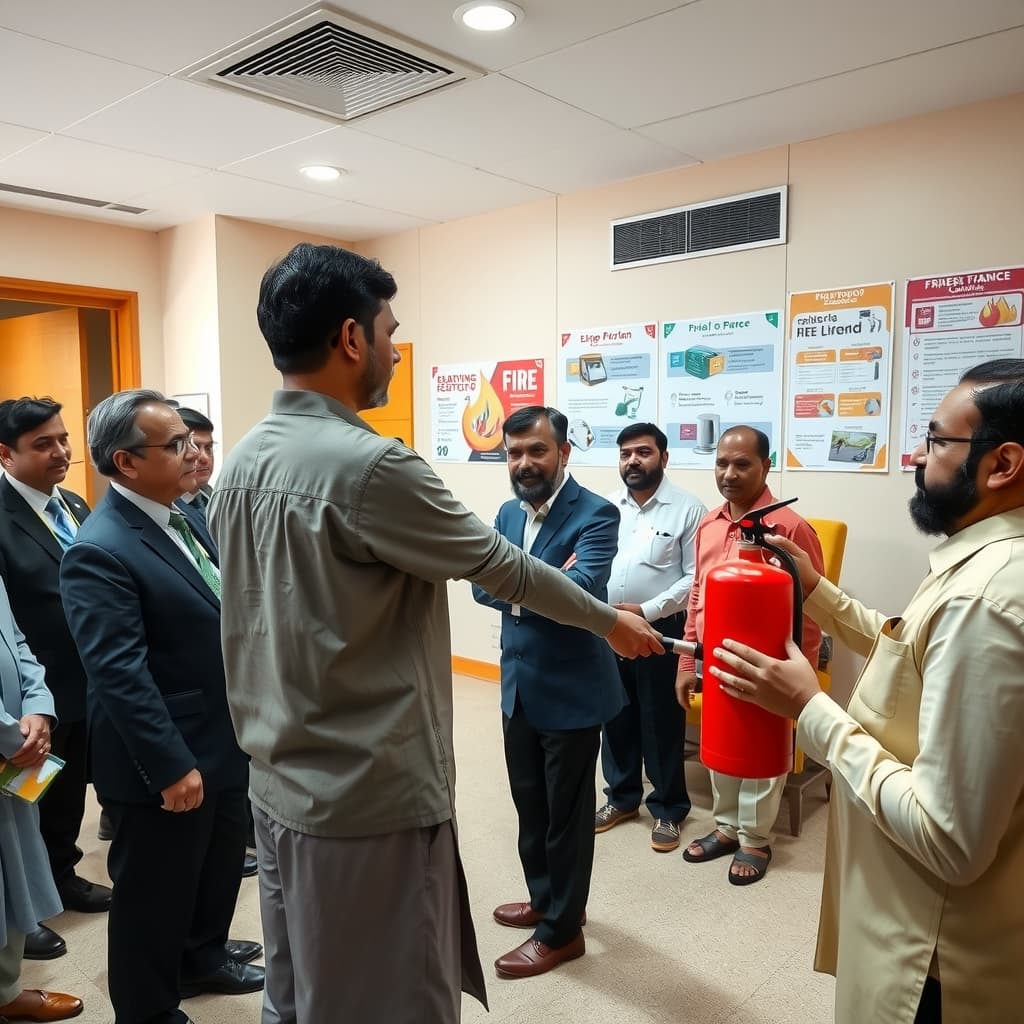 پمز آتشزدگی کے بعد پارلیمنٹ ہاؤس اور وفاقی آئینی عدالت میں فائر سیفٹی مشقیں