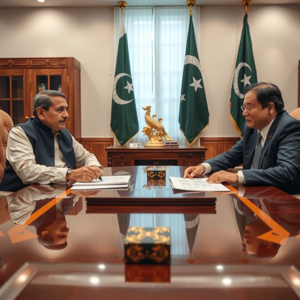 پاکستان اور اے ڈی بی میں ایم ایل ون کی جلد سنگِ بنیاد تقریب پر بات چیت