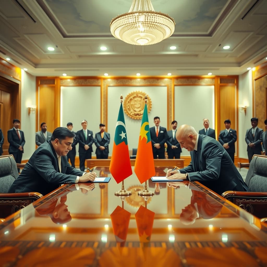 پاکستان اور کرغزستان کا دو سال میں باہمی تجارت 200 ملین ڈالر تک بڑھانے کا معاہدہ