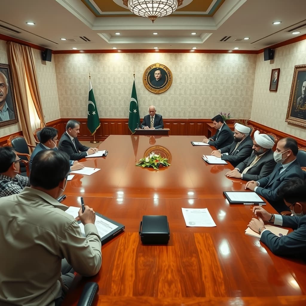 آزاد کشمیر کے آٹھ وزرا میں قلمدان تقسیم، وزیراعظم افتخار گیلانی نے کئی اہم محکمے اپنے پاس رکھے