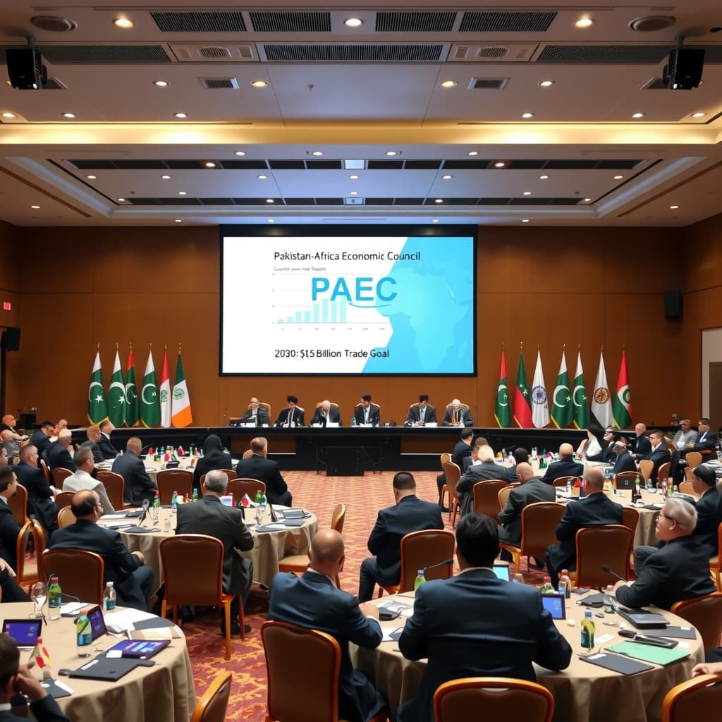 پاکستان-افریقہ اقتصادی کونسل کا آغاز، 2030 تک تجارت 15 ارب ڈالر تک بڑھانے کا ہدف