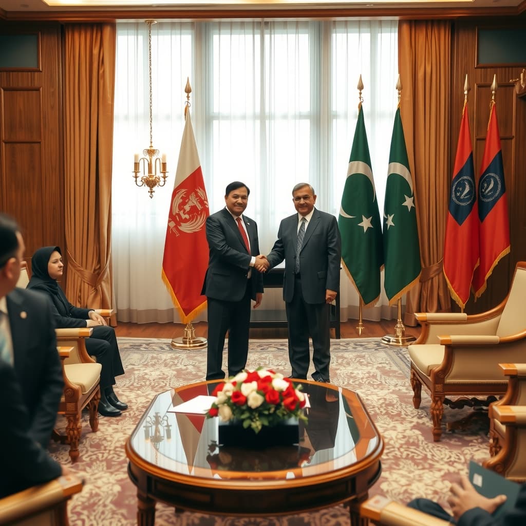 پاکستان کے پہلے سفیر برائے آرمینیا شفقت علی خان نے اسناد پیش کر دیں