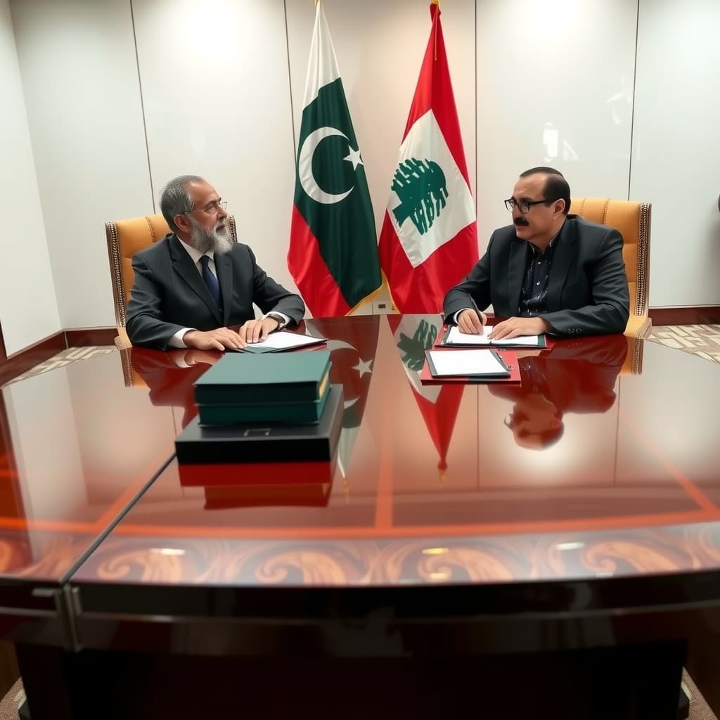 پاکستان اور لبنان کا سکیورٹی و انٹیلی جنس تعاون بڑھانے اور نئی مفاہمتی یادداشت پر اتفاق