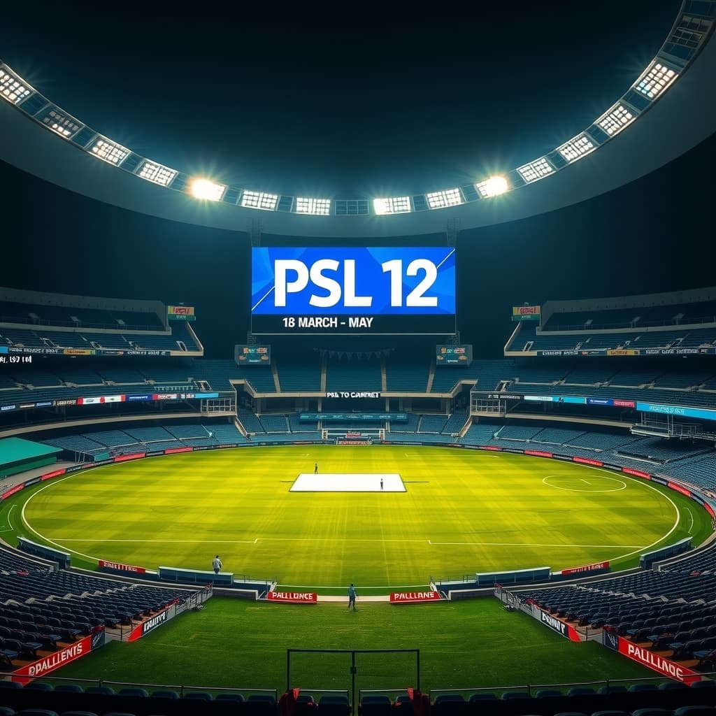 پی سی بی نے پی ایس ایل 12 کے لیے 18 مارچ سے 2 مئی 2027 تک کی مدت مقرر کر دی