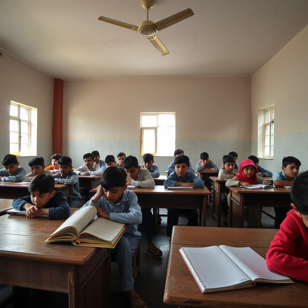 باجوڑ کے متعدد سرکاری پرائمری اسکولوں میں تعلیمی سال شروع ہونے کے کئی ماہ بعد بھی نصابی کتب کی کمی