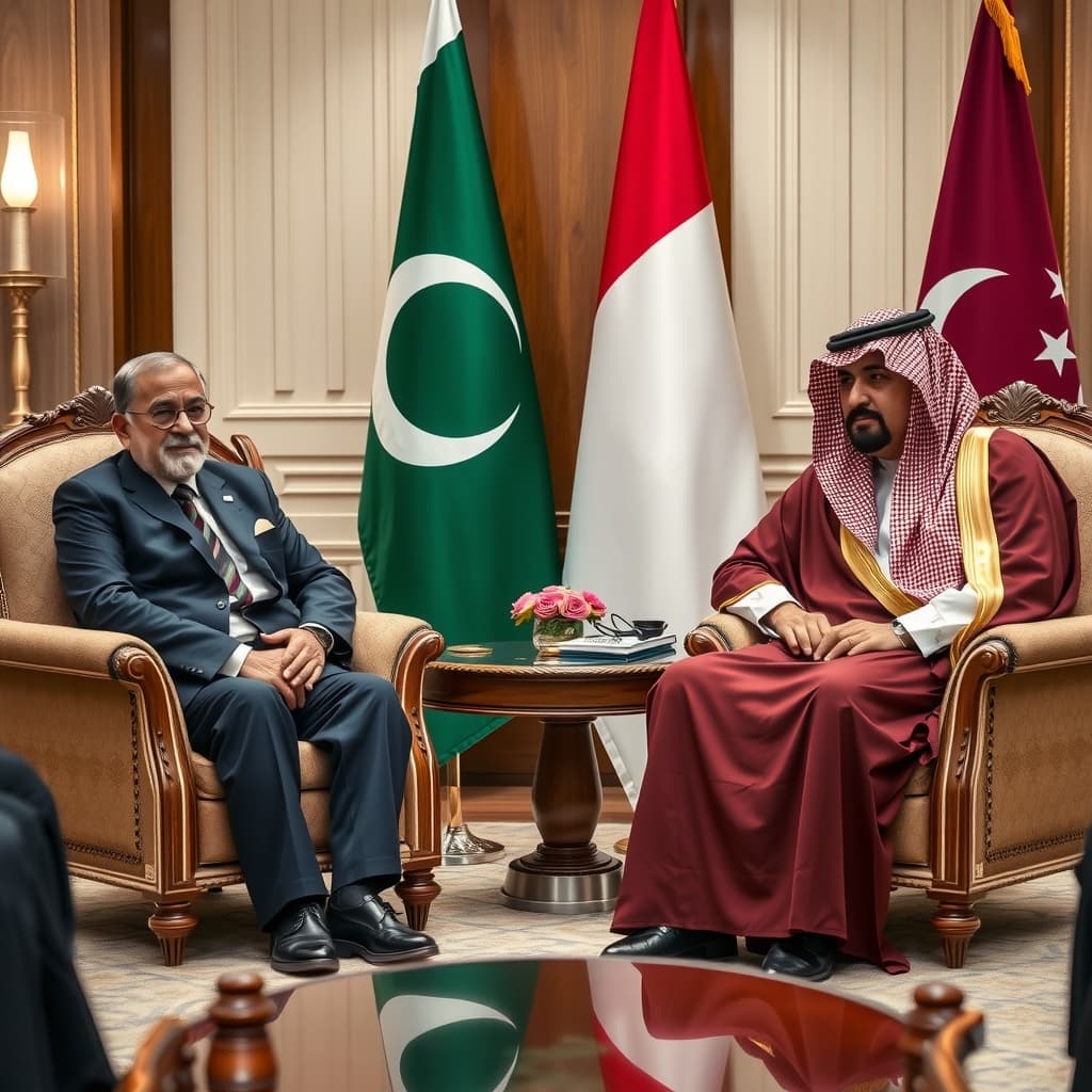 پاکستان اور قطر کا داخلی سلامتی میں تعاون اور سکیورٹی شراکت داری مزید مضبوط کرنے پر اتفاق