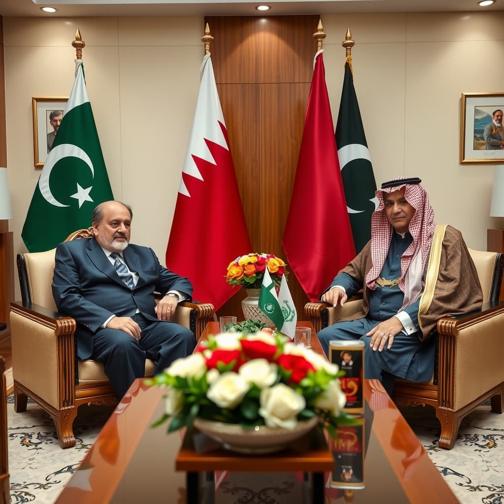 پاکستان اور قطر کا داخلی سلامتی میں تعاون اور شراکت داری مضبوط بنانے پر اتفاق