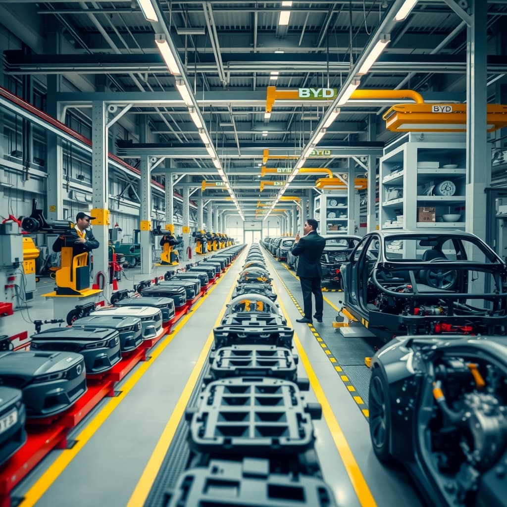 پاکستان میں BYD گاڑیوں کی پیداوار ابتدا میں درآمدی پرزوں پر منحصر ہوگی، 80 فیصد لوکلائزیشن کا طویل مدتی ہدف