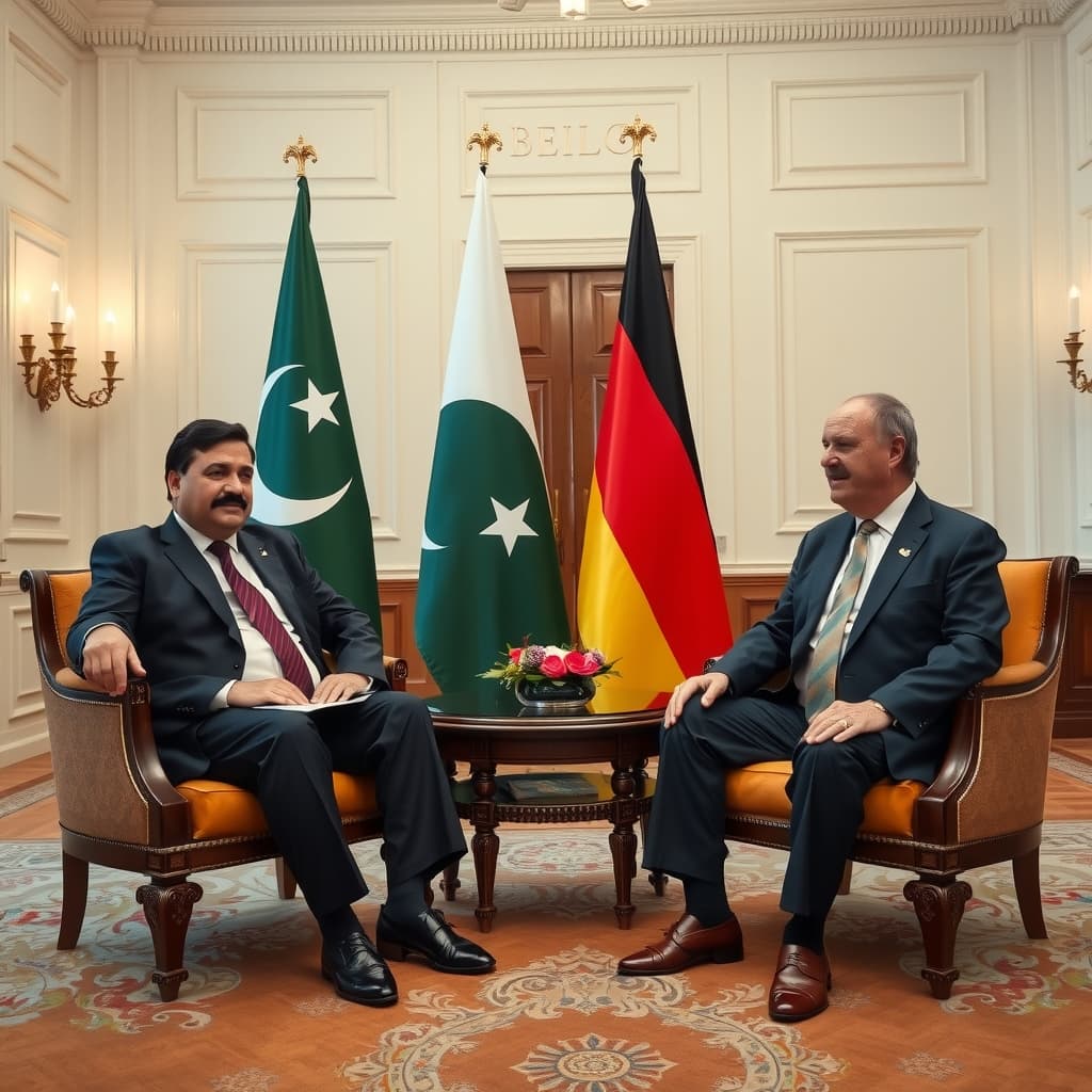 زرداری اور جرمن صدر کی ملاقات، پاکستان جرمنی سیاسی و اقتصادی تعاون بڑھانے پر زور