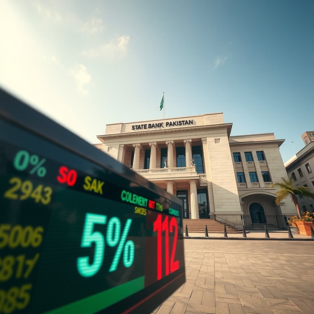 اسٹیٹ بینک نے پالیسی شرح سود 50 بیسس پوائنٹس بڑھا کر 12 فیصد کر دی