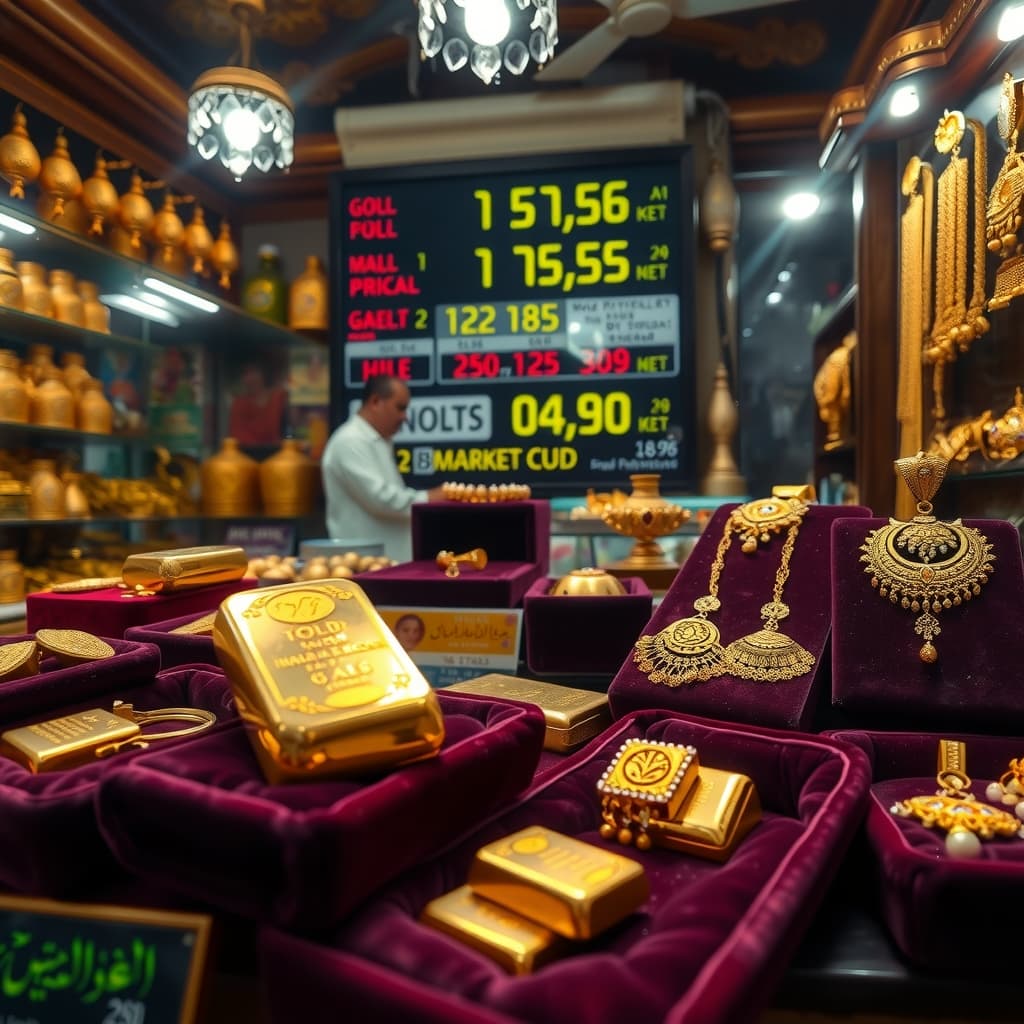 پاکستان میں سونا ایک دن میں 11,200 روپے مہنگا، فی تولہ قیمت 465,236 روپے ہوگئی