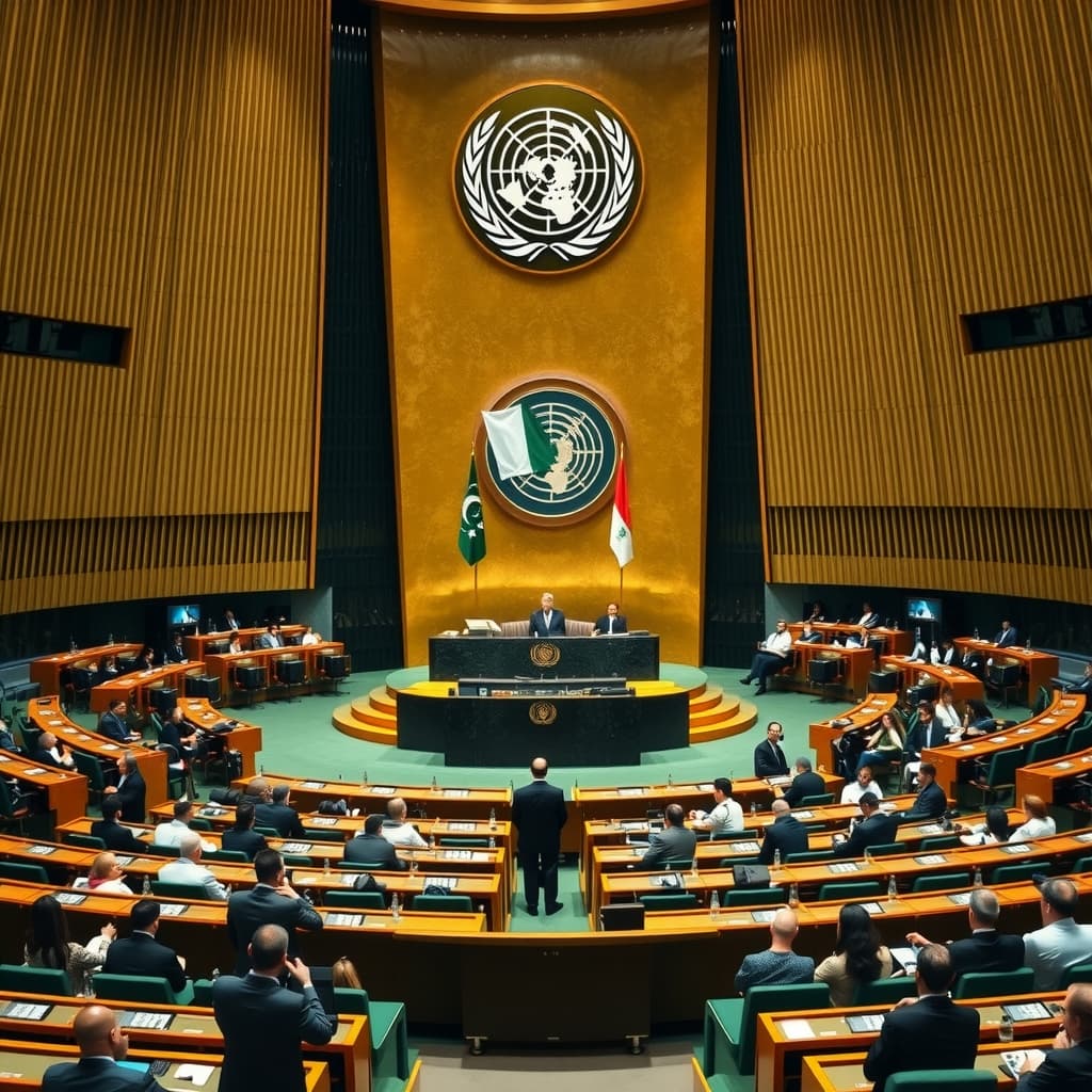 اقوام متحدہ کی جنرل اسمبلی نے پاکستان کی پیش کردہ معاون ٹیکنالوجی تک رسائی کی پہلی قرارداد اتفاق رائے سے منظور کر لی