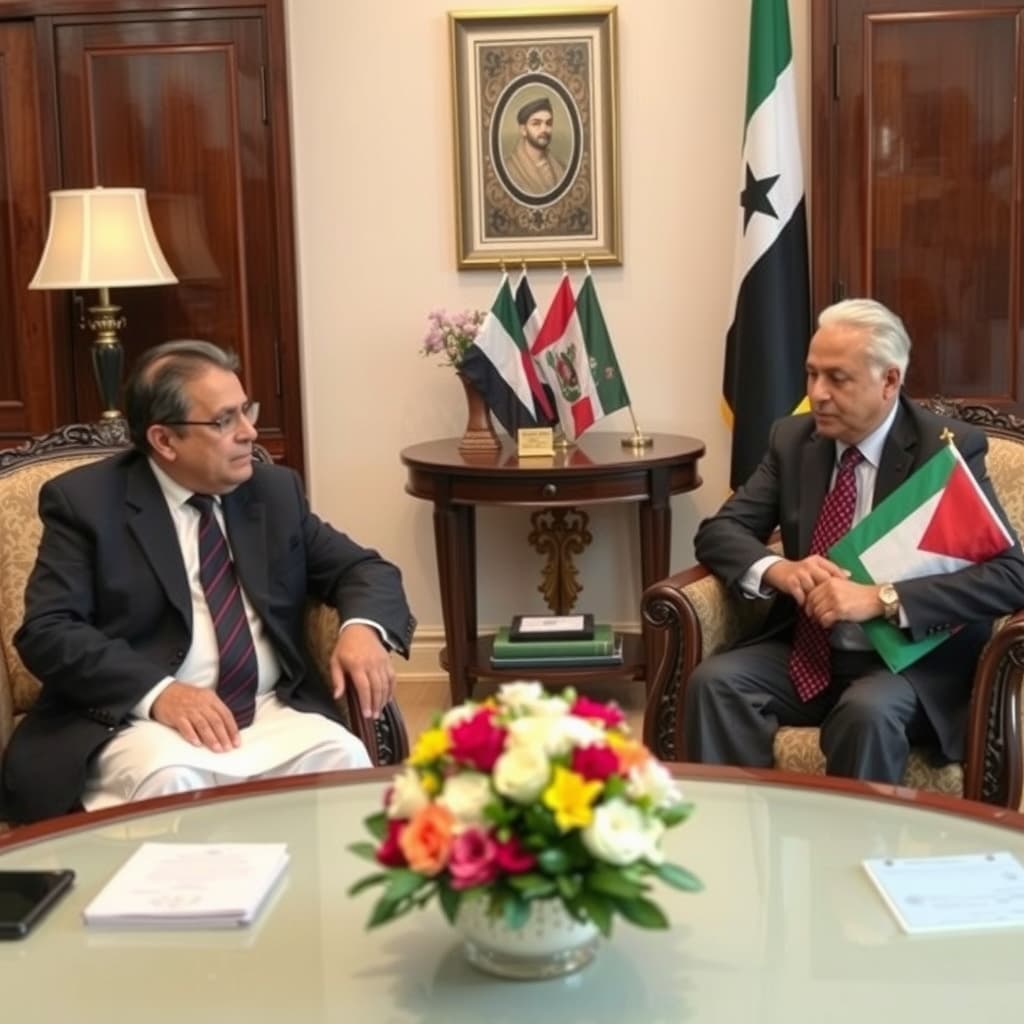 پاکستان کا فلسطینی نوجوانوں کے لیے تعلیمی اور ترقیاتی مواقع بڑھانے کا عزم