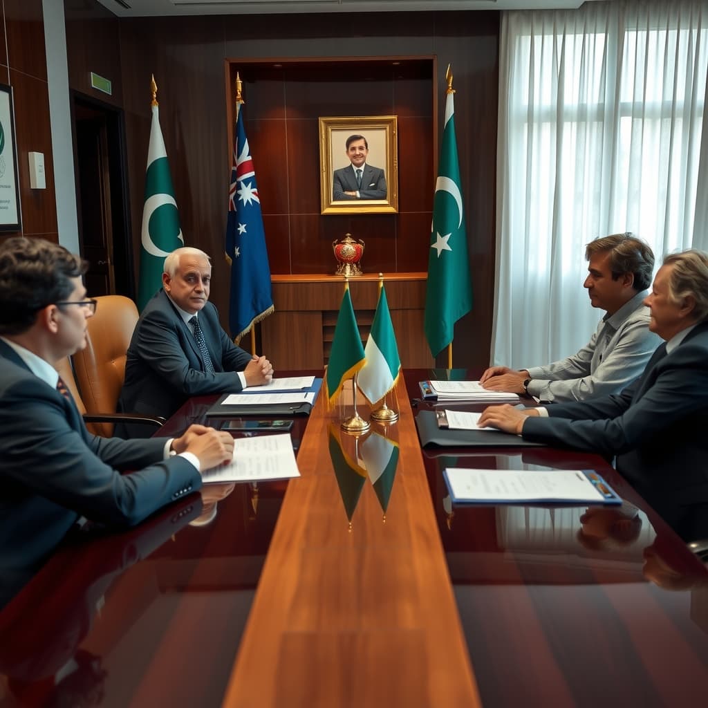 پاکستان اور آسٹریلیا کا زرعی تحقیق، بائیو سکیورٹی اور مارکیٹ رسائی پر تعاون بڑھانے پر اتفاق