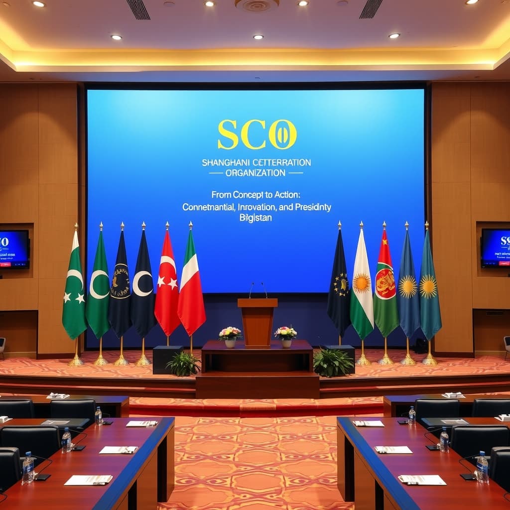 پاکستان نے 2026–27 کے لیے SCO کونسل آف ہیڈز آف اسٹیٹ کی صدارت سنبھال لی