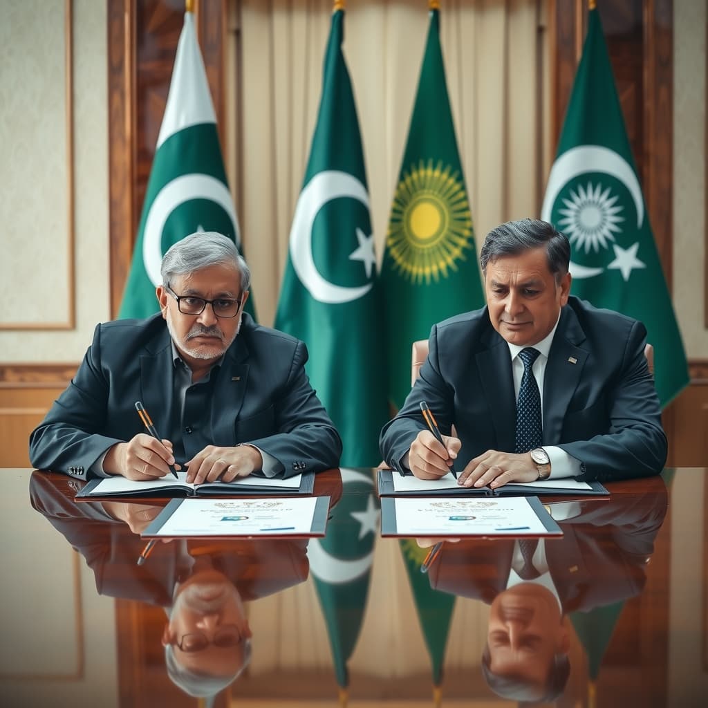 پاکستان اور کرغزستان کا دو سال میں باہمی تجارت 20 کروڑ ڈالر تک بڑھانے کا معاہدہ
