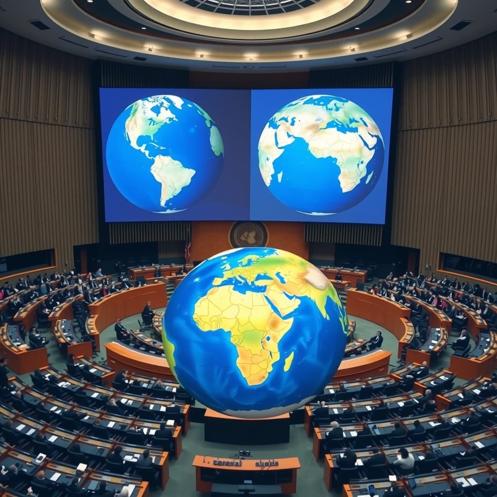 اقوام متحدہ کی جنرل اسمبلی نے Equal Earth نقشے کے وسیع استعمال کی قرارداد منظور کر لی