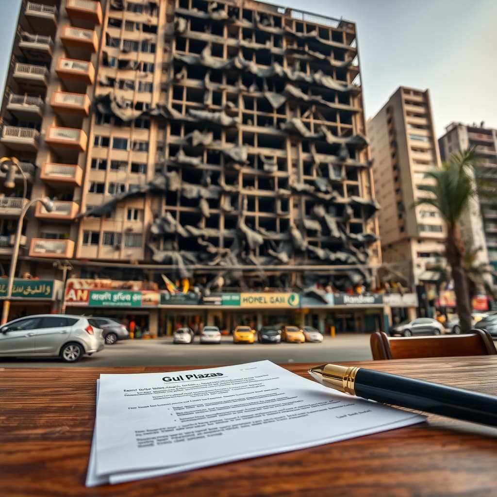 گل پلازا آتشزدگی کے تازہ پولیس چالان میں عمارت انتظامیہ پر غفلت کا الزام
