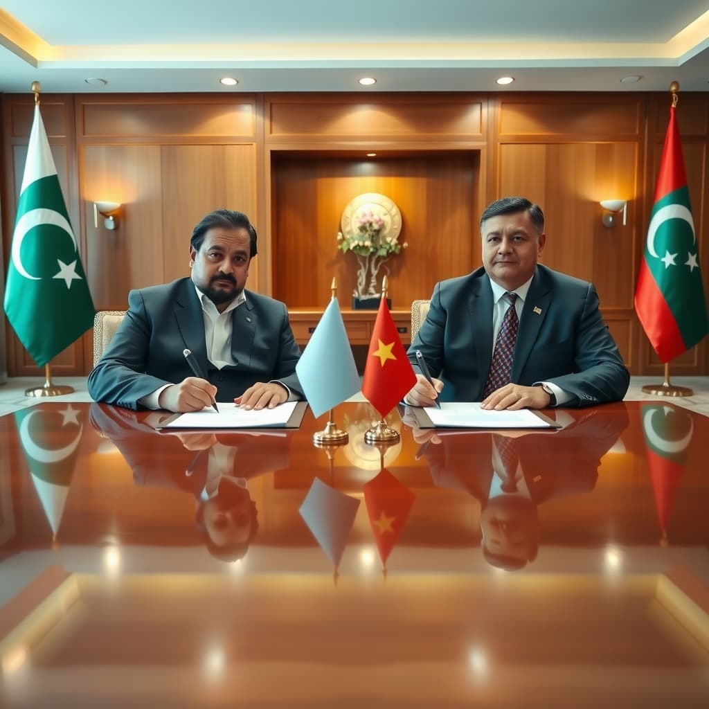 پاکستان اور کرغزستان نے دو سال میں باہمی تجارت 200 ملین ڈالر تک بڑھانے کا معاہدہ کر لیا