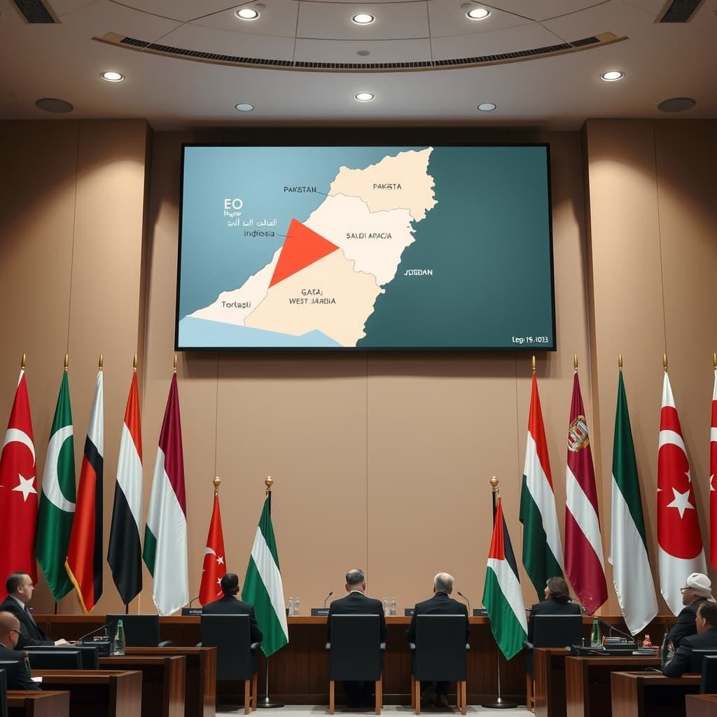 پاکستان سمیت 8 مسلم ممالک نے غزہ سے فلسطینیوں کی جبری نقل مکانی کی تجاویز مسترد کر دیں