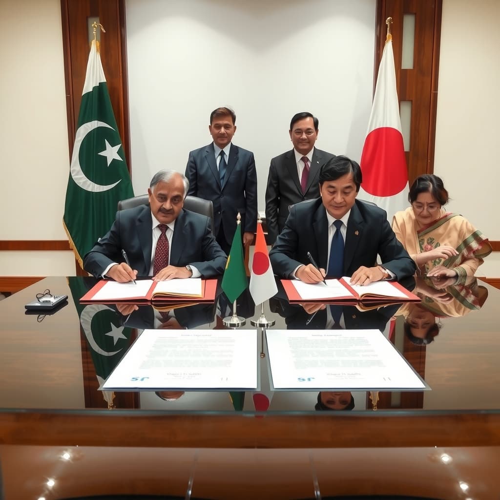 پاکستان اور جاپان میں سندھ کے سیلابی تحفظ کے لیے 1 کروڑ 64 لاکھ ڈالر گرانٹ معاہدہ