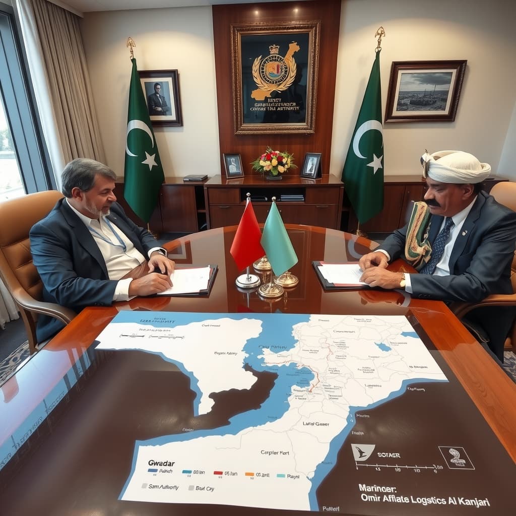پاکستان اور عمان کا گوادر اور صحار بندرگاہوں کو سسٹر پورٹس بنانے پر پیش رفت