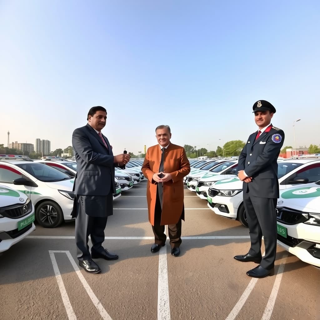 اسلام آباد پولیس کی کیپیٹل پٹرول فورس کو 50 الیکٹرک گاڑیاں فراہم