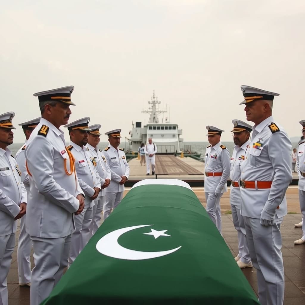 سمندر میں سکیورٹی گشت کے دوران پاکستان نیوی کے دو اہلکار شہید