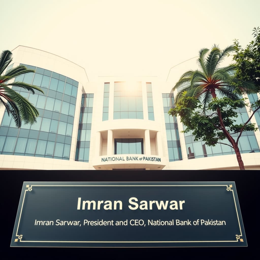 عمران سرور نیشنل بینک آف پاکستان کے صدر اور چیف ایگزیکٹو مقرر