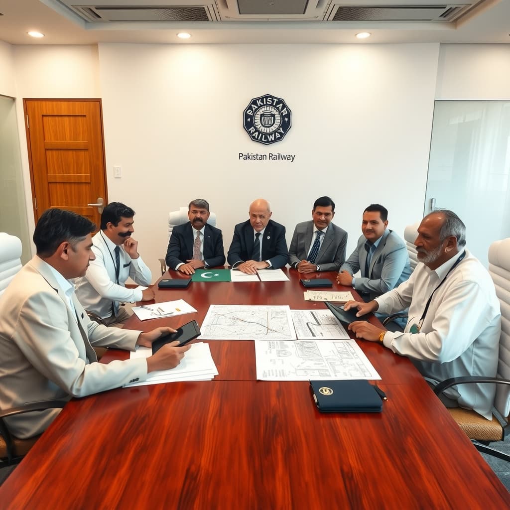 پاکستان ریلوے اور ایشیائی ترقیاتی بینک کی ایم ایل ون منصوبے پر مشاورت