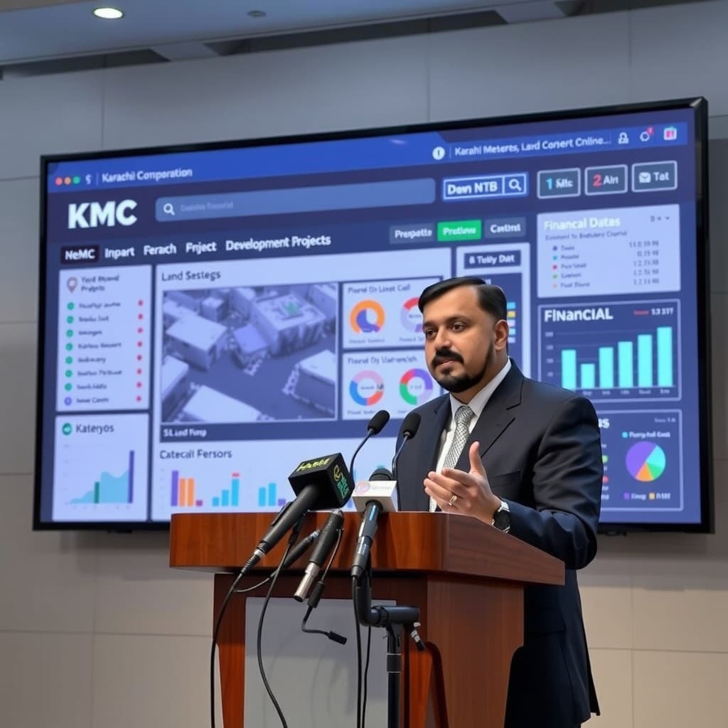 کے ایم سی نے ترقیاتی، زمینی اور مالی ریکارڈ عوام کے لیے آن لائن کردیا