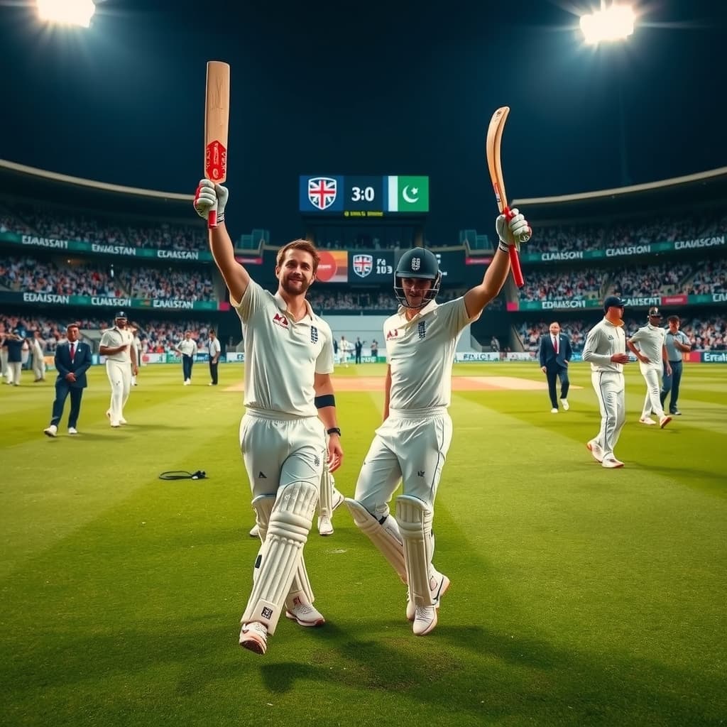 انگلینڈ نے پاکستان کو تیسرے ٹیسٹ میں ہرا کر سیریز 3-0 سے جیت لی