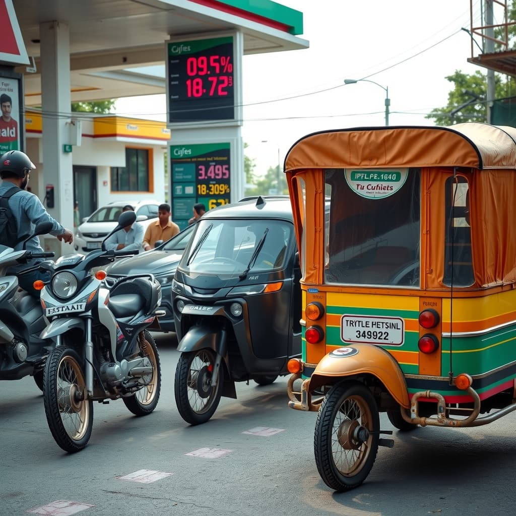 حکومت کا موٹر سائیکل، رکشہ اور 800 سی سی تک گاڑیوں کے لیے پیٹرول پر 100 روپے فی لیٹر ریلیف کا اعلان