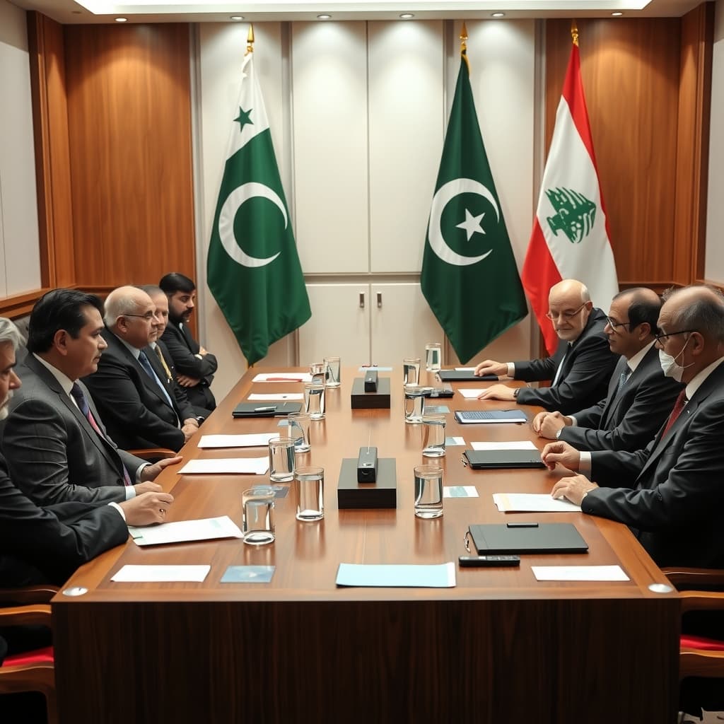 پاکستان اور لبنان کا سکیورٹی و انٹیلی جنس تعاون بڑھانے پر اتفاق