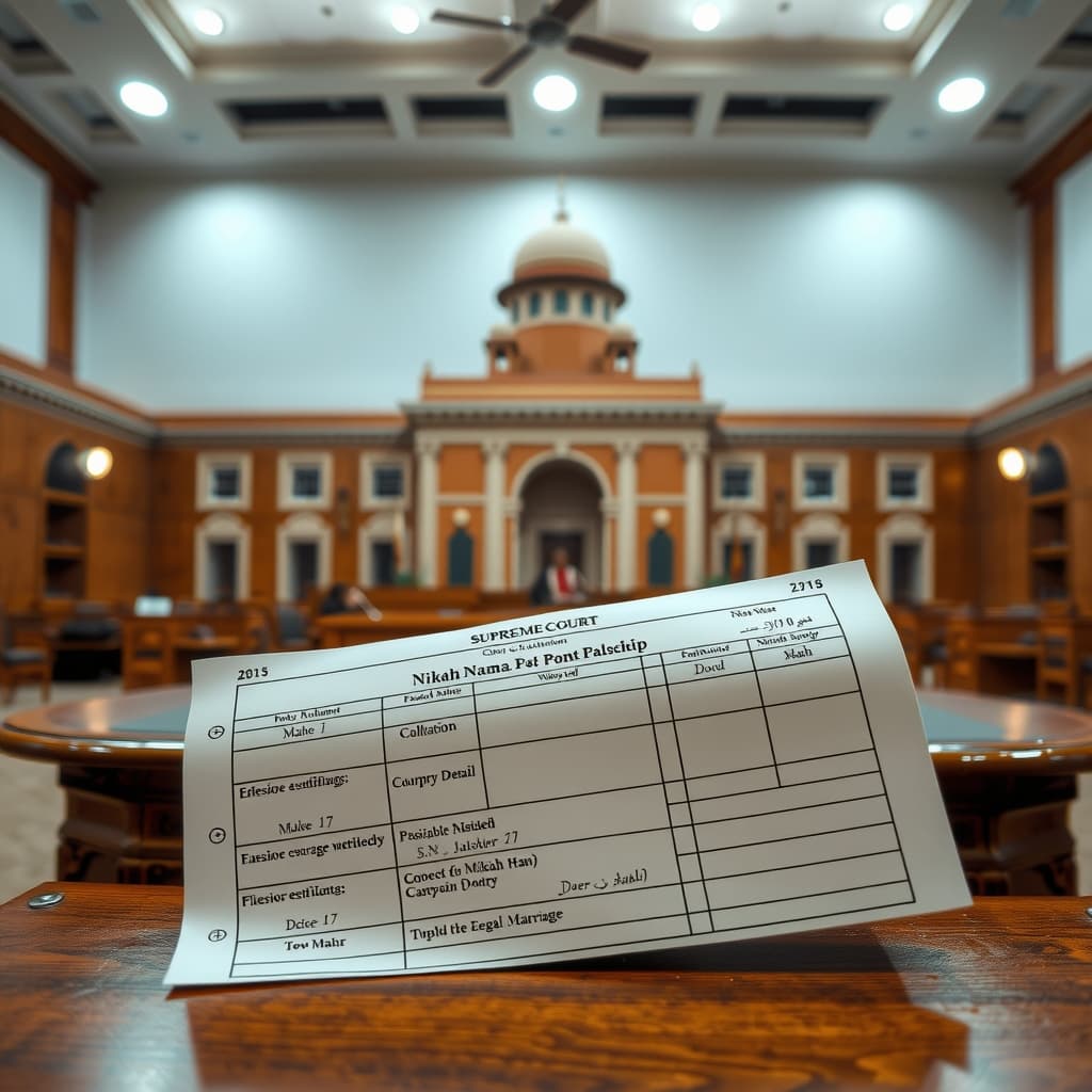 حق مہر بیوی کی قیمت نہیں بلکہ لازمی قانونی حق ہے، سپریم کورٹ