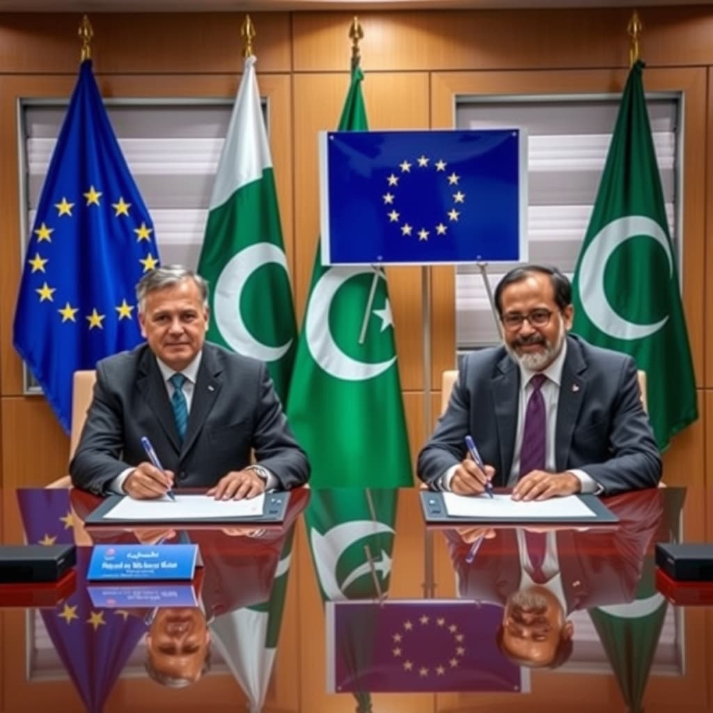 پاکستان اور یورپی یونین کے درمیان 65 ملین یورو کے تین گرانٹ معاہدوں پر دستخط