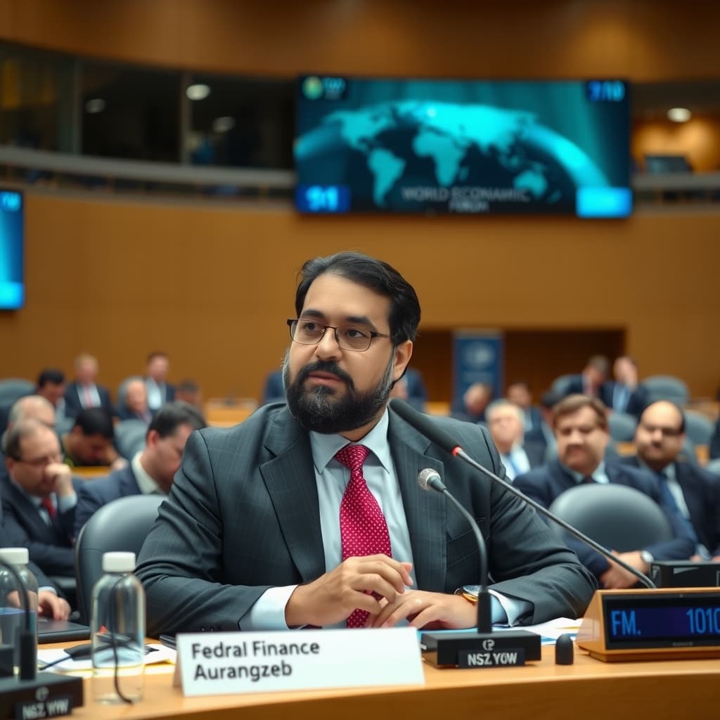 محمد اورنگزیب نے پاکستان کی موسمیاتی کمزوری اجاگر کرتے ہوئے تیز تر کلائمیٹ فنانسنگ پر زور دیا