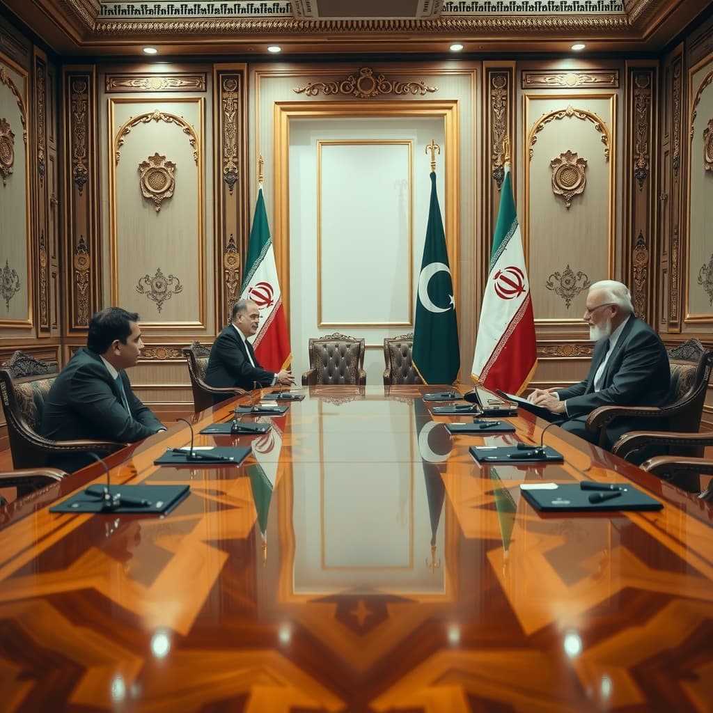 محسن نقوی کی تہران میں ایرانی صدر اور وزیر داخلہ سے ملاقاتیں، دوطرفہ تعاون پر گفتگو