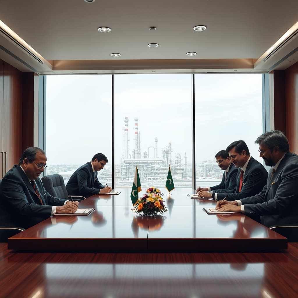 چار پاکستانی ریفائنریوں نے 5 ارب ڈالر کے اپ گریڈیشن معاہدوں پر دستخط کر دیے