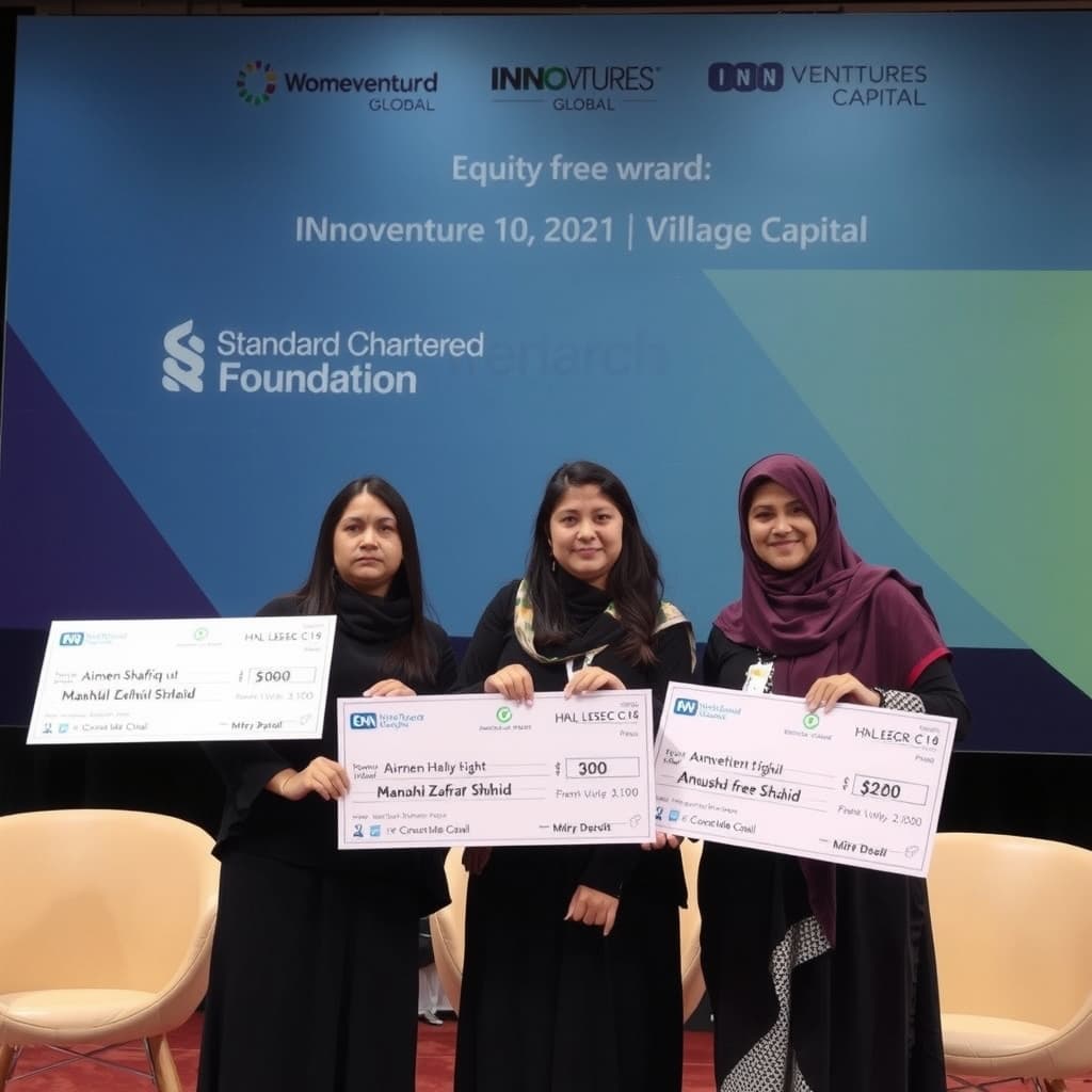 ویمن اِن ٹیک ایکسیلیریٹر پاکستان کے آٹھویں بیچ میں تین اسٹارٹ اپس کو 1.05 کروڑ روپے گرانٹس