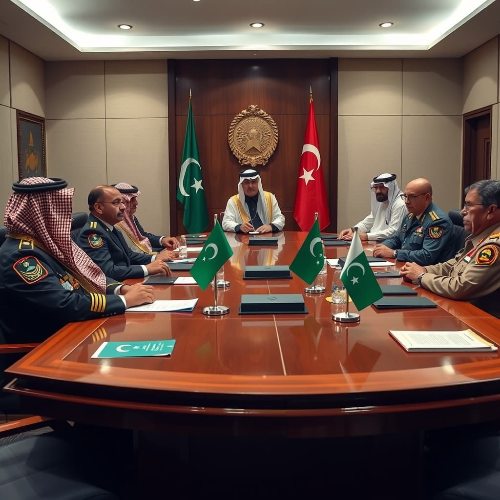مکہ دفاعی معاہدے کے تحت پاکستان، سعودی عرب اور ترکی کے فوجی سربراہان کی ریاض میں ہنگامی بات چیت