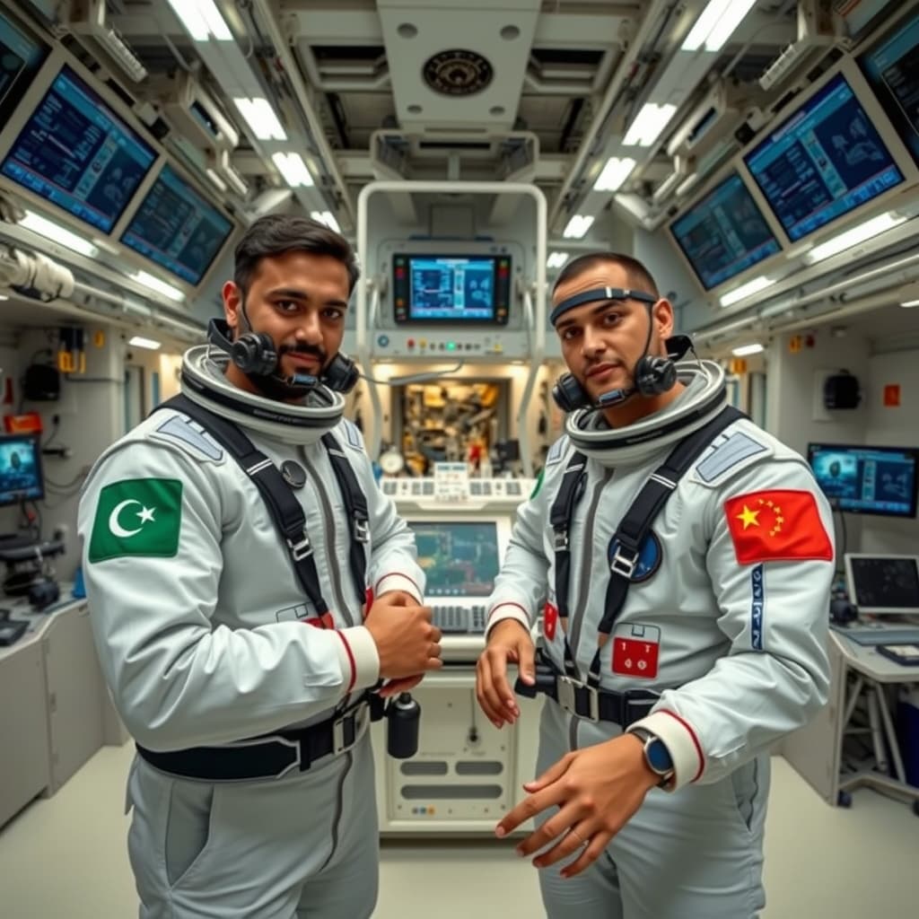 پاکستان کے دو پائلٹ چین میں تیانگونگ مشن کی تربیت میں، حتمی انتخاب اکتوبر میں متوقع