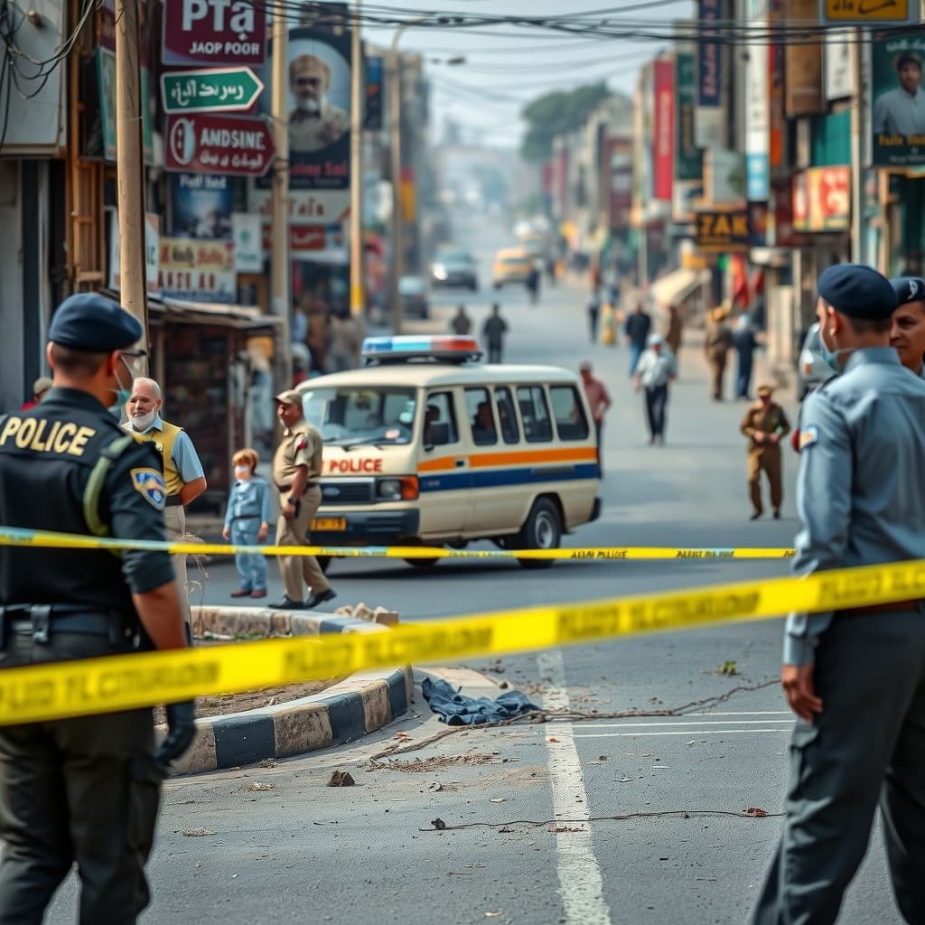 ٹانک میں ٹریفک پولیس کی گاڑی پر فائرنگ، تین اہلکار جاں بحق، تین افراد زخمی
