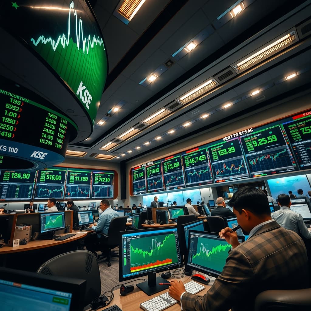 پاکستان اسٹاک ایکسچینج 369 پوائنٹس اضافے کے ساتھ 169,969 پر بند
