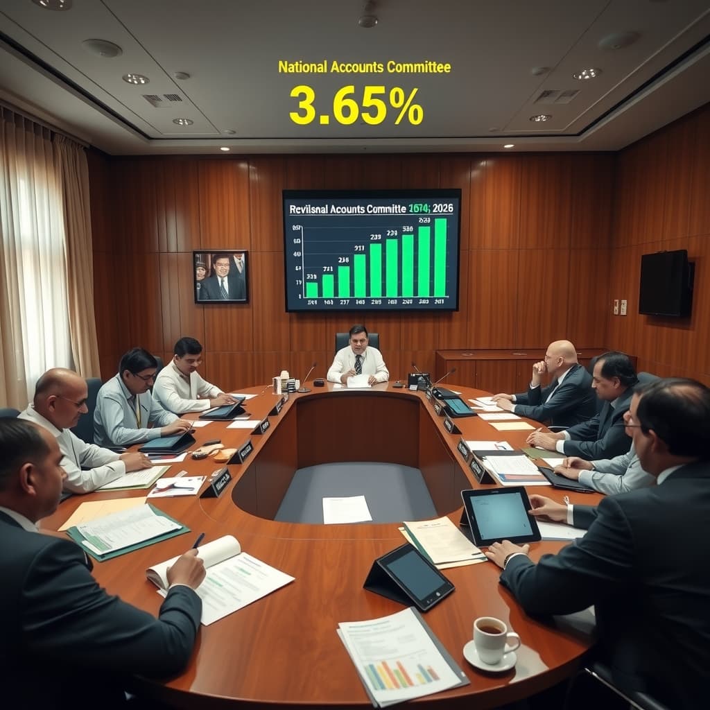 پاکستان کی مالی سال 2026 کی جی ڈی پی شرح نمو 3.65 فیصد پر نظرثانی